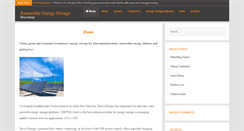 Desktop Screenshot of deeyaenergy.com